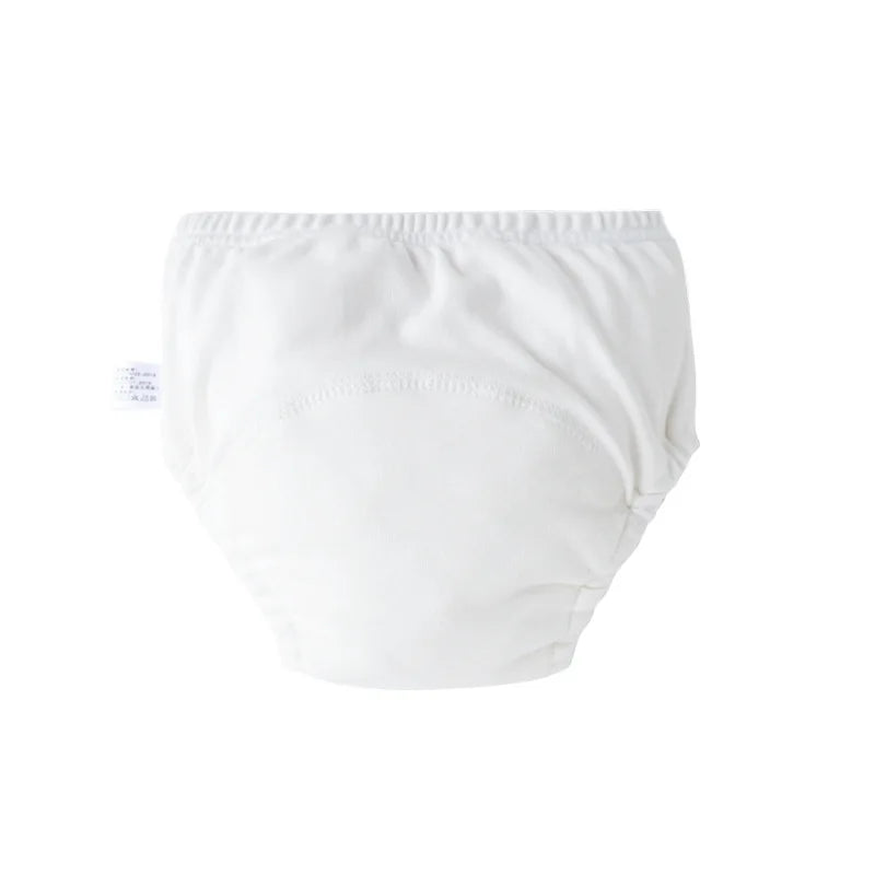 3/6Pcs Baby Diaper Training Pants Kids Underwear for Girls Boys Washable Infant Cloth Diapers Reusable Nappies Toddler Shorts