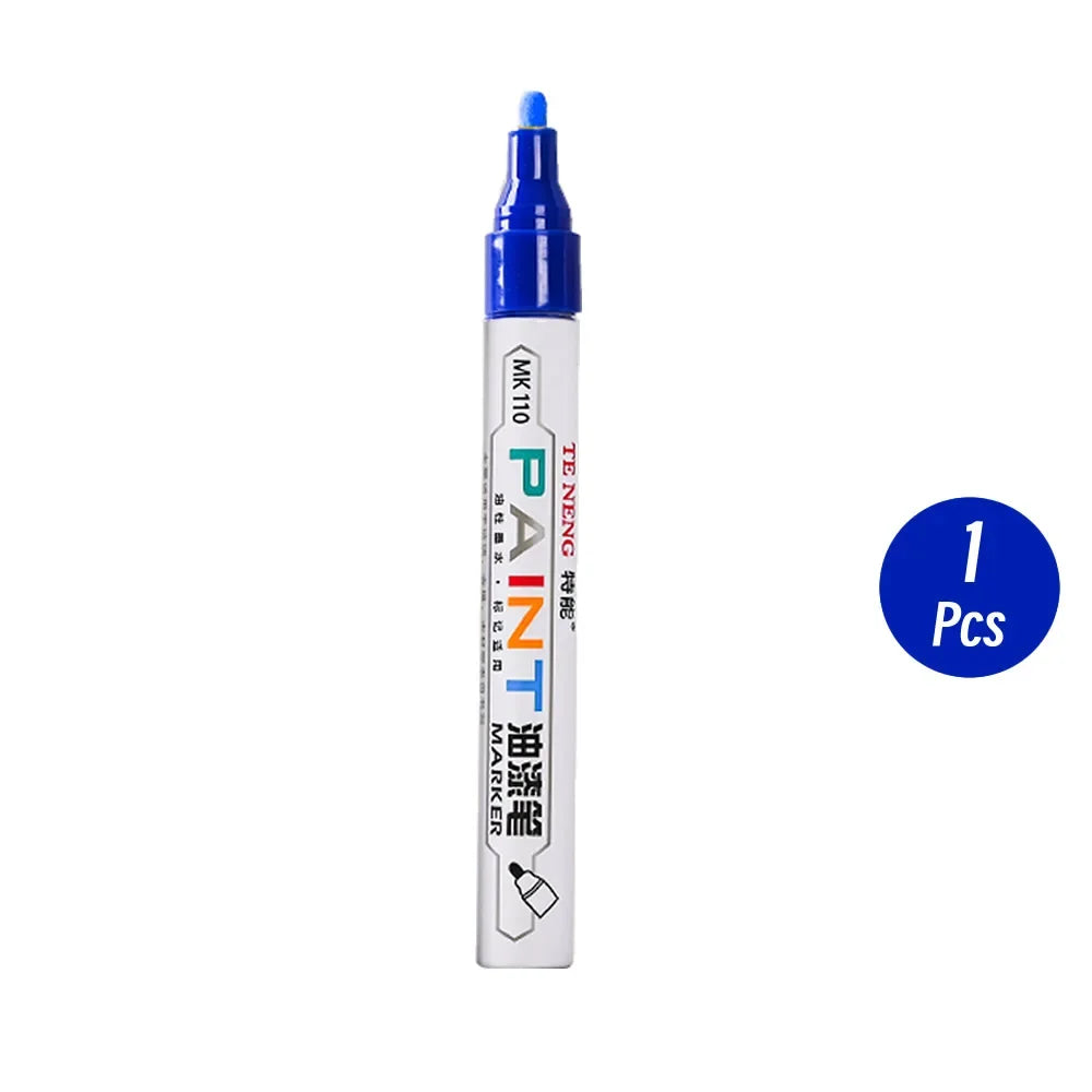 8 Colors Car Scratch Repair Paint Pen Quick Dry Touch Up Paint Repair Pen Waterproof Wheel Tyre Marker Auto Paint Marker Pens