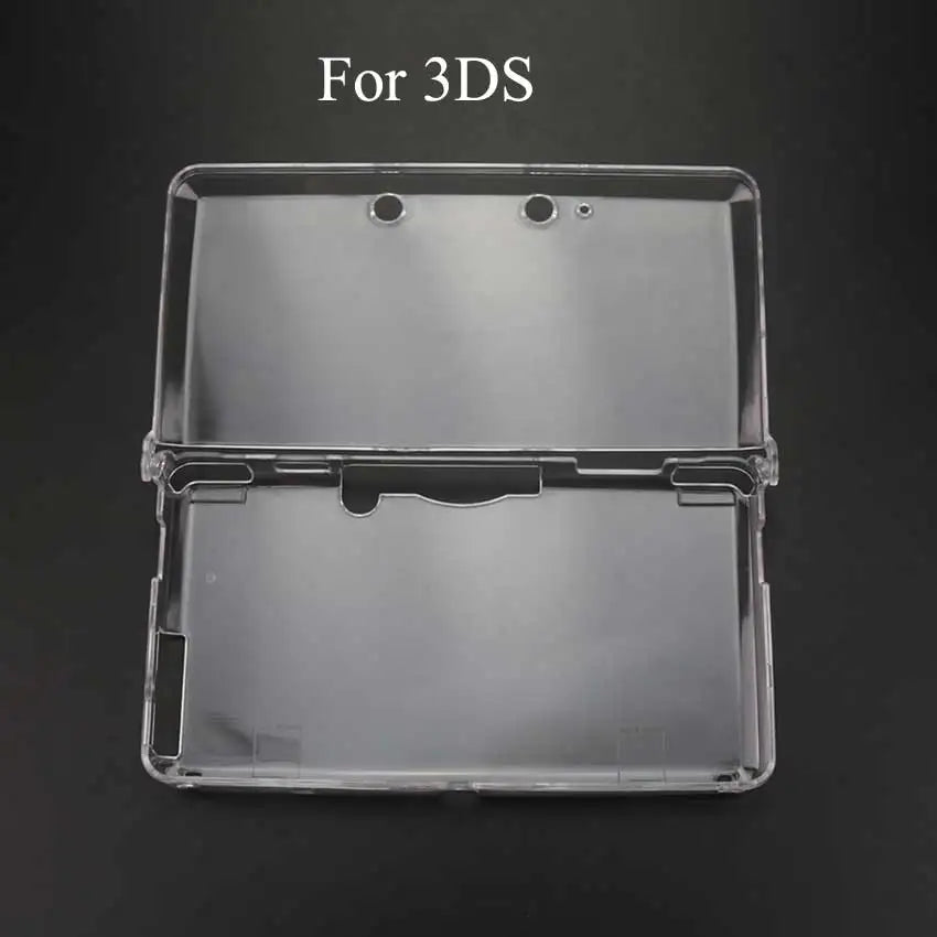 Transparent plastic protective cover, suitable for hard shell shells of NDSL, NDSi, new 3DS XL, GBA SP game consoles