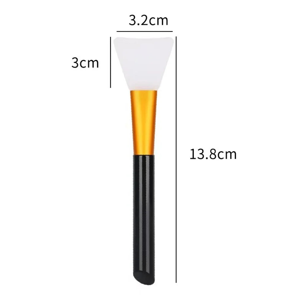 1/4/5/6-pack advanced silicone facial mask brush - mild and soft, suitable for all skin types, formaldehyde free