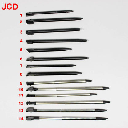 1-10PCS Metal Telescopic Stylus Plastic Stylus Touch Screen Pen for 2DS 3DS New 2DS LL XL New 3DS XL For NDSL DS Lite NDSi NDS