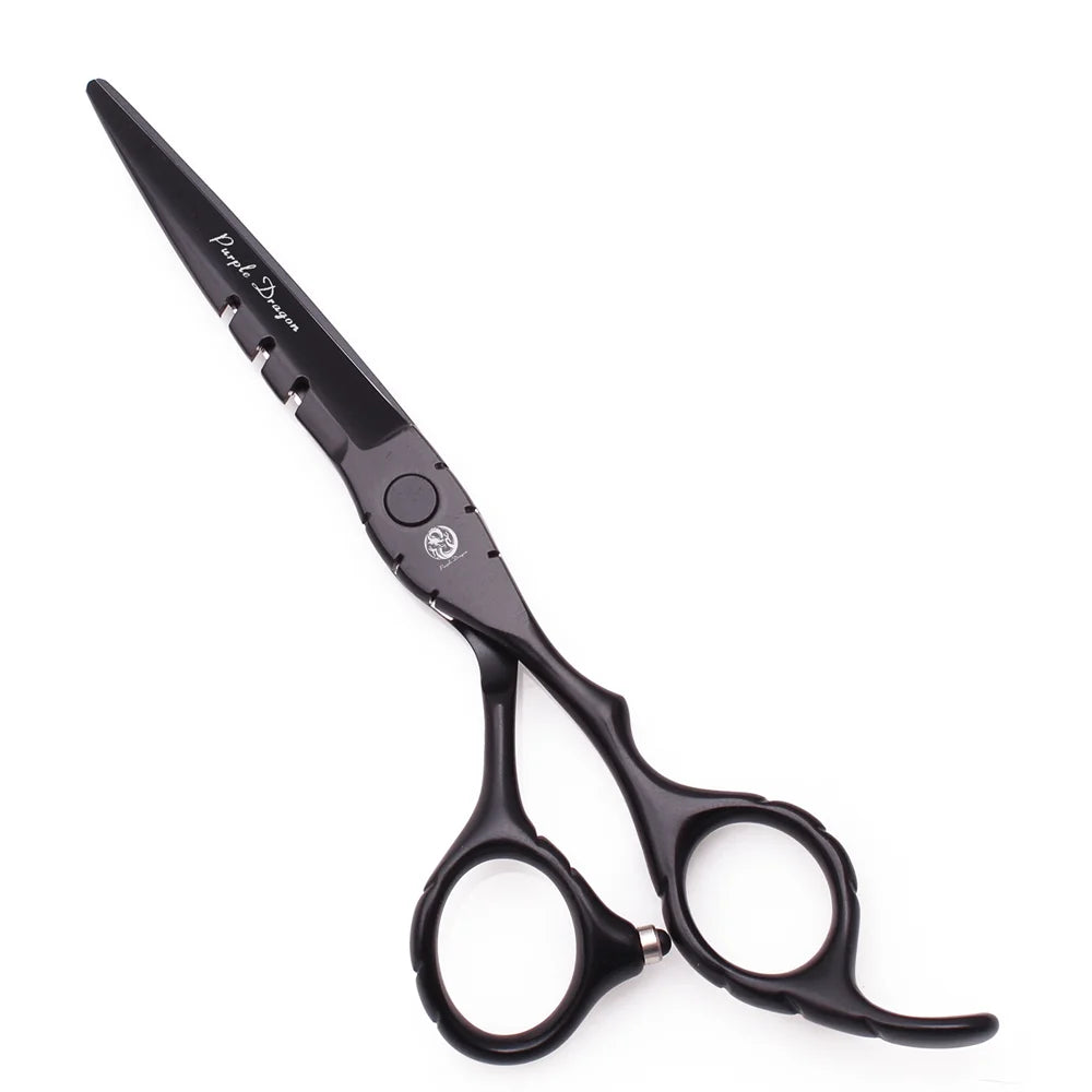 Hair Scissors 5.5" 6" Purple Dragon Stainless Professional Hairdressing Scissors Thinning Shears Hair Scissor Dropshipping Z1010