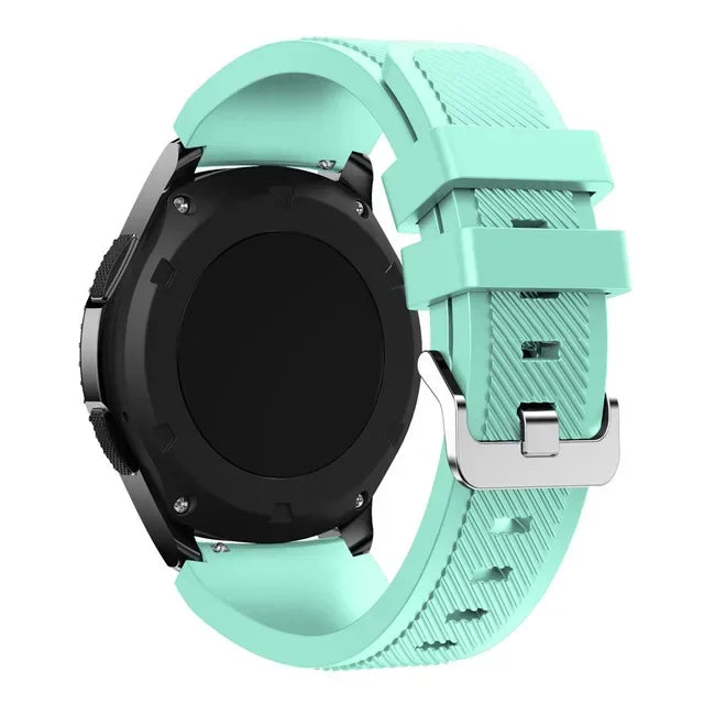 20mm 22mm Band for Samsung Galaxy Watch 7/5/6/4/3/46mm/active2/Gear s3 Frontier/Sport silicone bracelet Huawei GT 4/3/2/2E strap