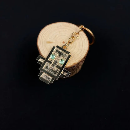 Game Totem of Undying Cosplay Keychain Alloy Cyberpunk Pendant Keyring Key Chain Bag Ornament Accessory Decoration Props