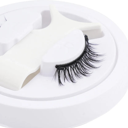 YSDO 1Pair Glue-free Magnetic Eyelashes Natural 3D Mink Eyelashes 2025 New Reusable Sensitive Eye Friendly Magnet Eyelash Kit