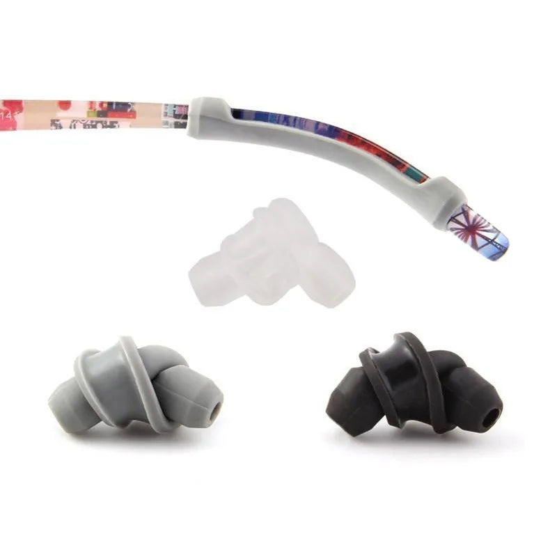 Glasses Anti-slip Cover Ear Hook Silicone Anti-Slip Holder for Sunglasses Eyeglass Leg Temple Tips Black Wholesale