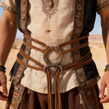 Viking Decorative Waist Rope, Suitable for Men and Women, Bohemian Renaissance Market Waist Rope, DIY Waist Rope