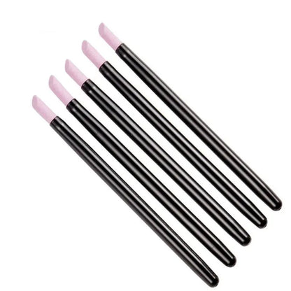 5Pcs Quartz Pen Nail Cuticle Remover Pusher Professional Care Nail Polish Manicure Stick Nail Files Accessories Tool