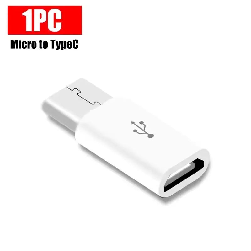 USB Type-C Adapter Type C To Micro USB Female To Male Converters For Xiaomi Samsung Charger Data Cable USBC USB C Adapter
