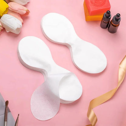 100pcs/bag Disposable Eye Mask Paper Ultrathin Natural Cotton Eye Care Patches for Women Spa Eye Covers Facial Skin Care Tools