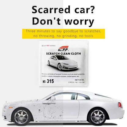 Upgraded Nano Magic Scratch Remover Cloth Multipurpose Car Paint Scratch Repair Cloth Shine Restore