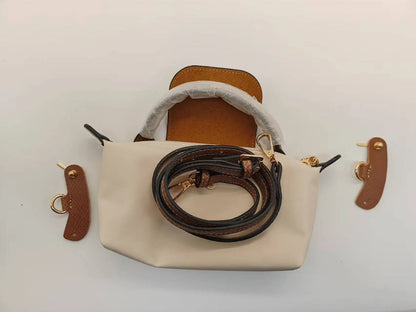 1 Set Of High-quality Lc Waterproof Nylon Women's Shoulder Bag, Multi-functional Phone Bag With Shoulder Strap