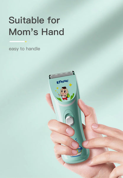 Vacuum Hair Clippers for Kids & Men Rechargeable Cordless Hair Cutting Machine with Safe Ceramic Blade Waterproof Hair Trimmers