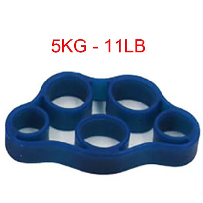 1/2/3/4/8pcs Hand Gripper Silicone Finger Expander Exercise Hand Grip Wrist Strength Trainer Finger Exerciser Resistance Bands