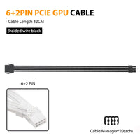 6 2PIN PCIE-Black