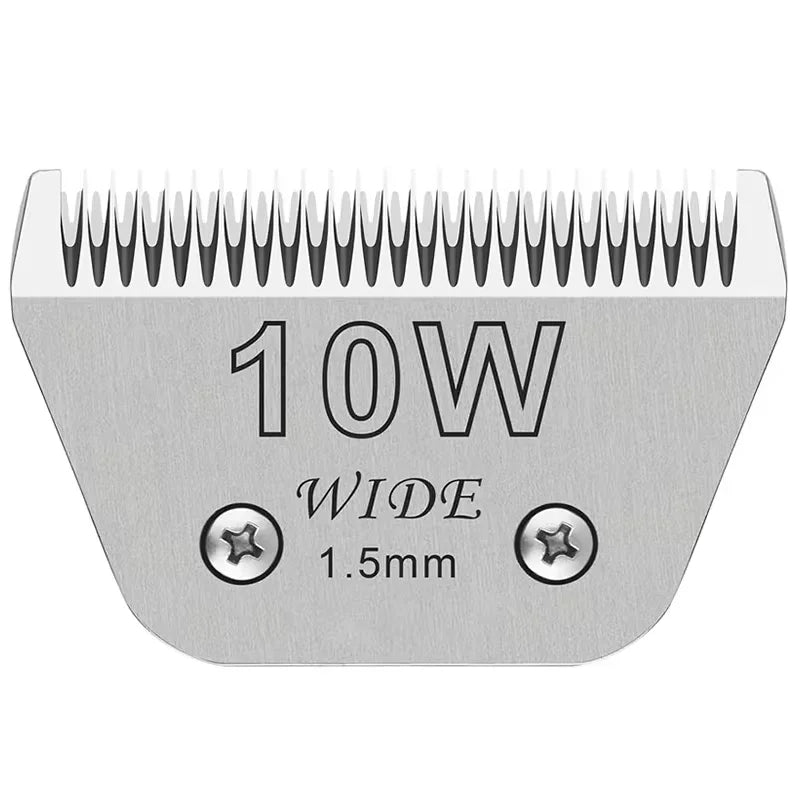 Detachable Pet Dog Cat Grooming Clipper Ceramic Blade Compatible with Most Andis，Oster A5，Wahl KM10 Series Animals Clippers