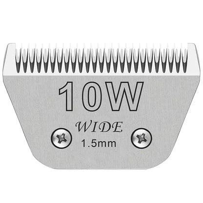 Detachable Pet Dog Cat Grooming Clipper Ceramic Blade Compatible with Most Andis，Oster A5，Wahl KM10 Series Animals Clippers