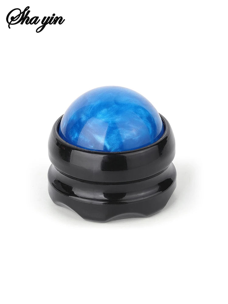 Mini Manual Therapy Body Massager Ball 360 Degree Spin Design Self Massage Tool for Back Shoulders Foot Massage