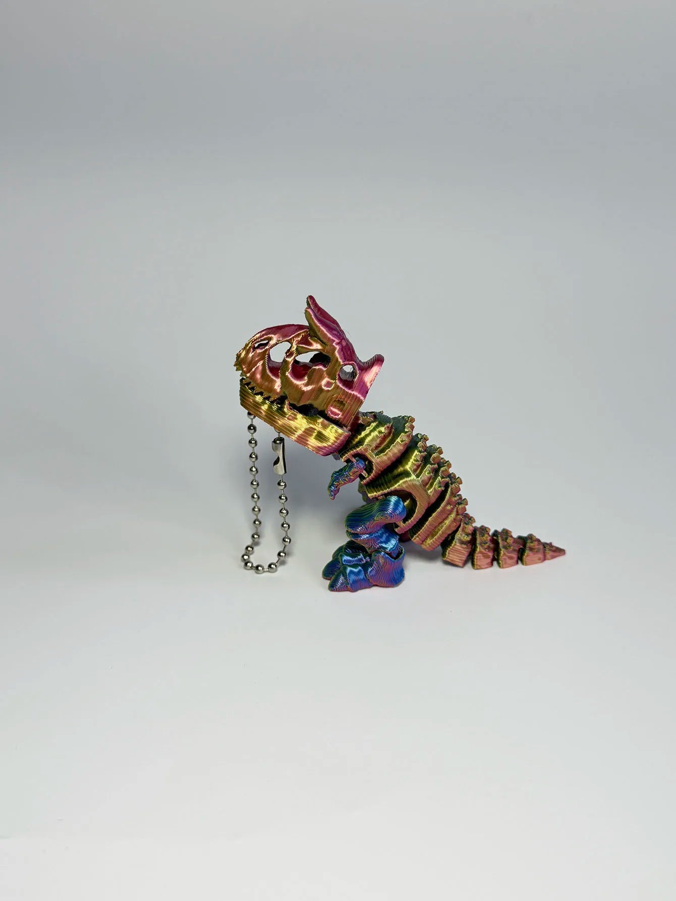 Tyrannosaurus rex model statue, decoration&children's birthday dinosaur gift, car suspension decoration