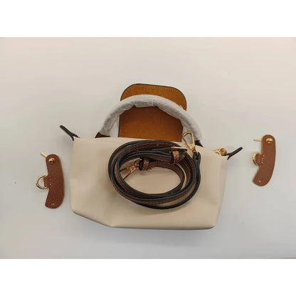 1 Set Of High-quality Lc Waterproof Nylon Women's Shoulder Bag, Multi-functional Phone Bag With Shoulder Strap