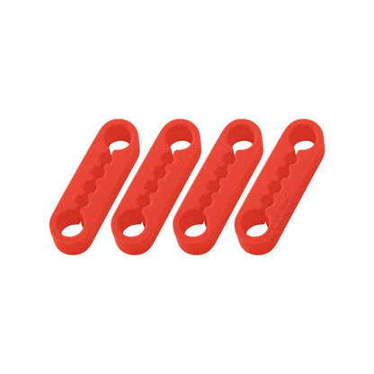 Silicone Car Door Lock Cover Pad Universal Anti Vibration Shock Absorber Soundproof Damper For Auto Door Latch Anti Scratch