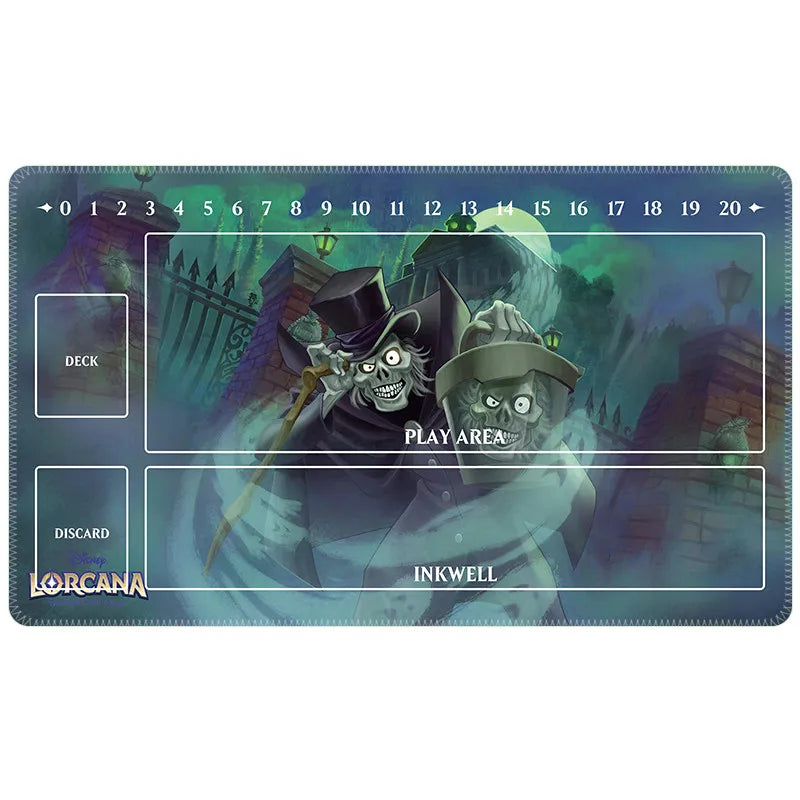 60x35x0.2Cm Cartoon Anime Lorcana Card Battle Single Tcg Game Mat Game Table Mat Card Mat Collection Toys Gift