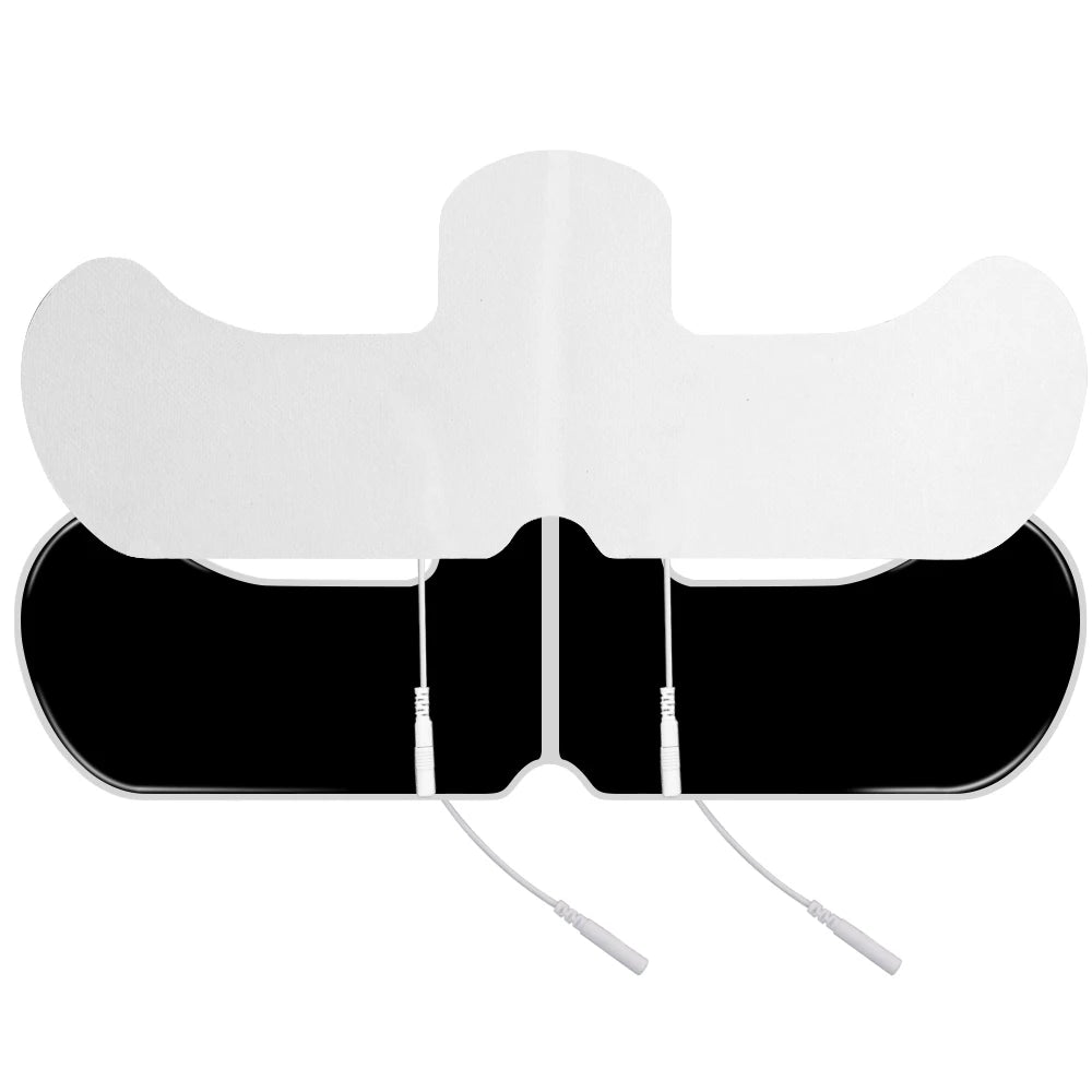 1Pcs EMS Electrode Pads 2 mm Plug 34x13cm for Shoulder Acupuncture Muscle Stimulator Massager TENS Physiotherapy Pad Health Care