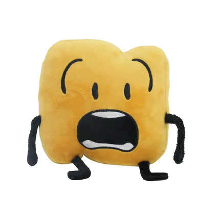 New Arrival BFDI Battle For Dream Island Plush Toy 70 Stuffed Doll Soft Animal X Number Blintz Block Marker Stapler French Fries