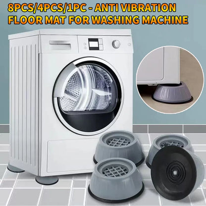 8PCS/4PCS/1PC - washing machine shock pad, washing machine silicone foot pad, suitable for daily washing machine shock and noise