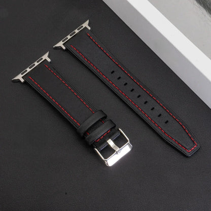 Leather Band Strap for Apple Watch Band Ultra 3 49mm 11 10 9 8 7 46 45 41mm High Quality for IWatch Series 6SE54 44 40mm Correa