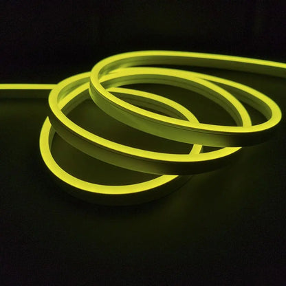 12V Led Neon Strip Lights Flex Tape Ribbon Lamp Rope Waterproof Silicone Tube Bar 1cm 1led Cut DIY Ad Sign Board Billboard