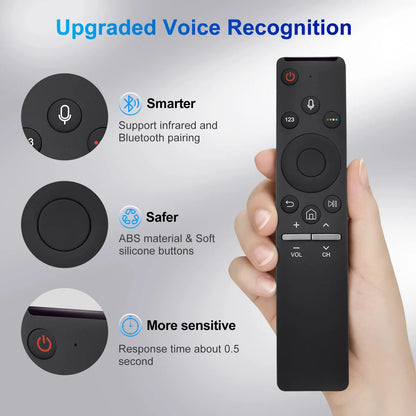Replacement Remote Control for Samsung Smart TV BN59-1266A Universal Voice Remote Control for All Samsung Voice Function TVs
