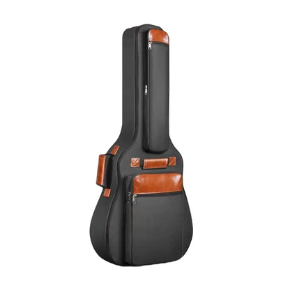 Miwayer Acoustic Guitar Bag 41 Inch Thickened Waterproof Oxford Nylon Double Straps Cotton Padded Guitar Case Gig Backpack