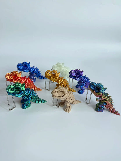Tyrannosaurus rex model statue, decoration&children's birthday dinosaur gift, car suspension decoration