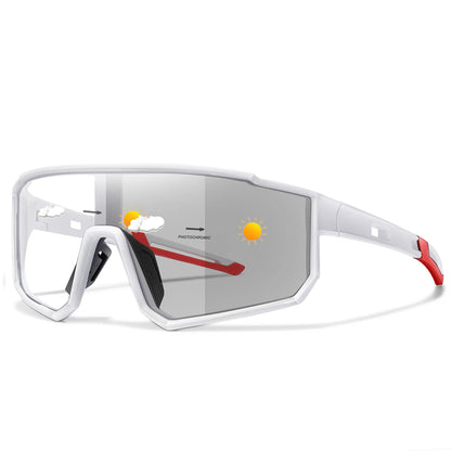 Fashion Brand Men Women Bicycle Photochromic Eyewear MTB Bike Fishing Running Cycling Sports Sunlasses Comfortable Goggles