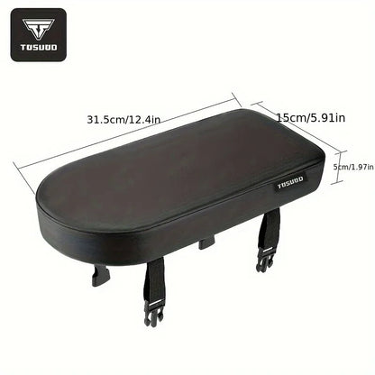 TOSUOD Bicycle Backseat Cushion Soft Comfortable Bike Seat For Men & Women Easy Installation Detachable Bicycle Parts