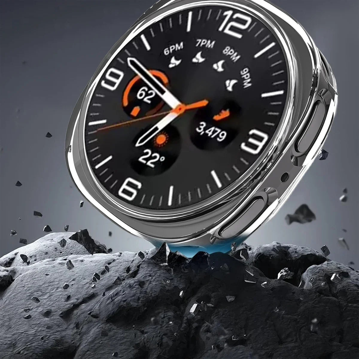 Glass+case For Samsung Galaxy watch 8 40mm 44mm scratch-resistant full-coverage screen protector For Samsung Galaxy watch8 Cover