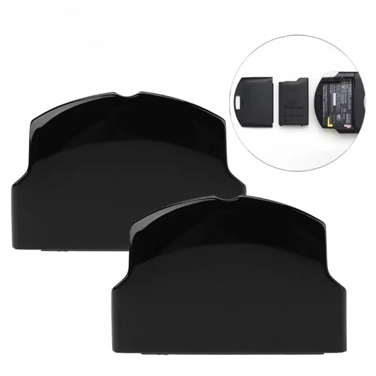 Battery Back Door Cover Case Replacement for PSP 2000/3000/Fat Console Repair Housing Shell Black