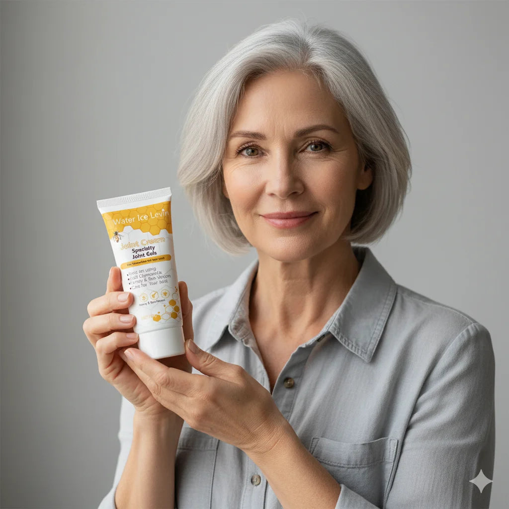 Bee Venom Joint Cream - Hypoallergenic and Soothing Moisturizing Lotion with a Light Fragrance for All Skin Types