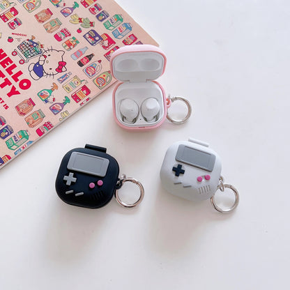 Case For Samsung Galaxy Buds FE Buds2 Pro Buds Live Pro 2 Charging Case For Buds FE 3D Game machine Silicone Protector Case Cove