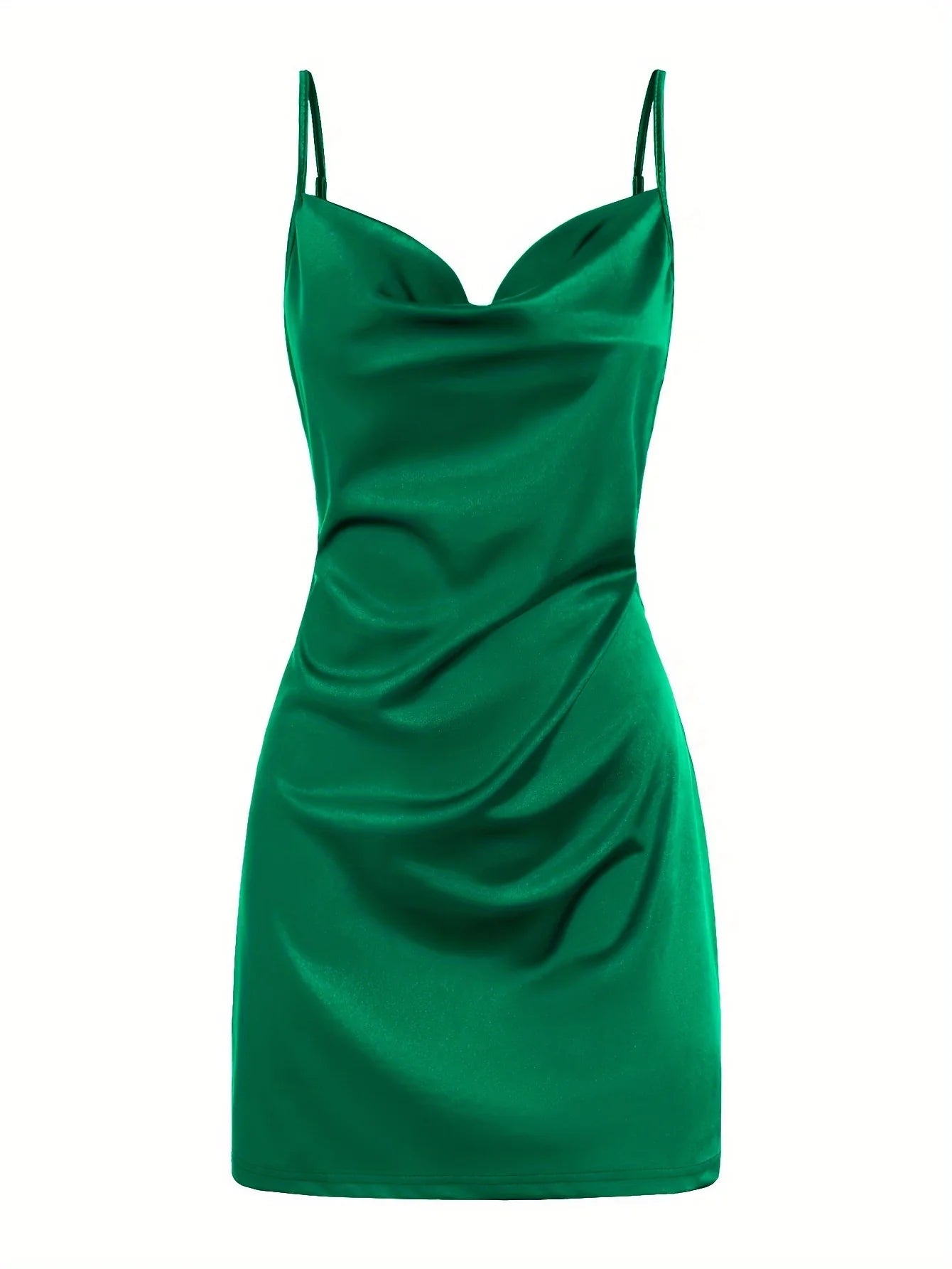 2024 Lady va va voom Satin hip suspender dress women's dress