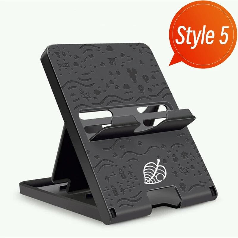 Cool Switch Stand Holder For Switch OLED Playstand Bracket For NS Switch Lite Game Console Adjustable Base Support Charging