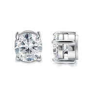 1Pair C Silver