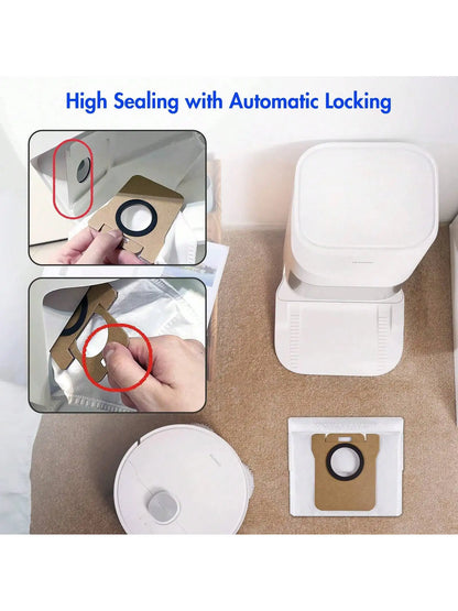 Vacuum Cleaner Bags for Xiaomi X10+/X20+, X20 Pro/Max, for Dreame L20/L10s/L10/L10s Pro/L50 Pro Ultra, L20 Ultra/X40 Accessories