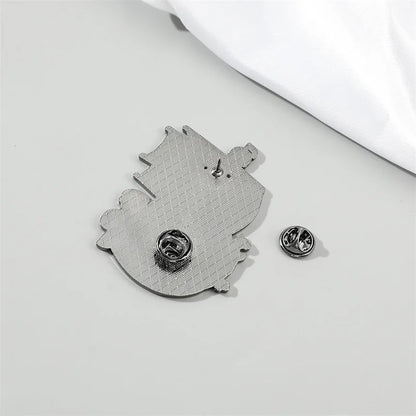 Cartoon One Piece Pirate Ship Brooch Anime Metal Enamel Pins Clothing Bag Lapel Badge Jewelry Gift for Fans Friends Accessories