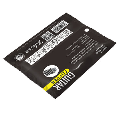 ZIKO DAG-010 6Pcs/Set Acoustic Guitar Strings Steel Core Copper Wound Guitarra Strings Acoustic Guitar Parts & Accessories