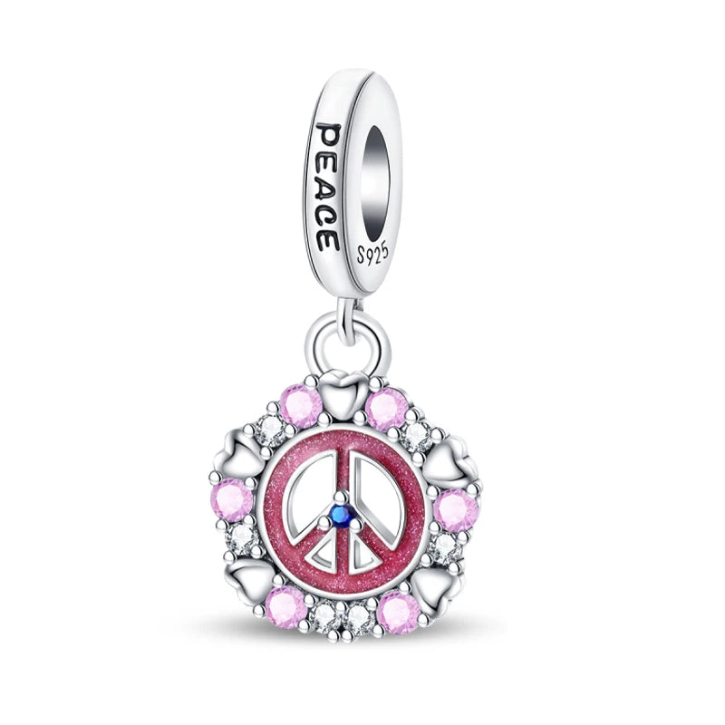 925 Sterling Silver Tailor Sewing Machine Telephone Alarm Clock Charms Pendants Fit 925 Original Bracelets DIY Jewelry