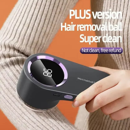 HOMEFISH LED Digital Electric Lint Remover USB Rechargeable Fabric Shaver for Sweater Clothing Pellet Fluff Remover Dropshipping