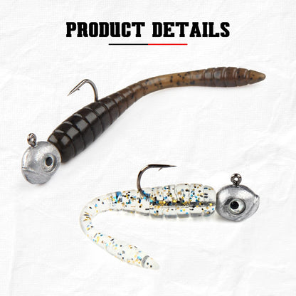 Spinpoler 4.8cm Ajing Soft Fishing Lure Mini Plastic Bait Tpr Rockfishing Stream River Sea Smaller Predators Drop Shot Tackle