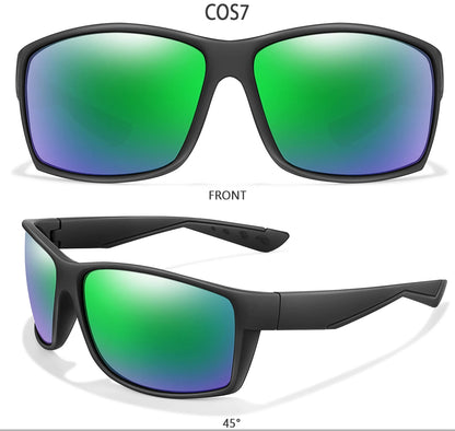 Polarized Sunglasses UV400 Classic Goggles Men And Women Cycling Outdoor Sports Fishing Driving Hiking Colorful Shades